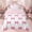 Pink 01, variant on Erosebridal Girly Pink Bowknot Queen Comforter Set, Cute Love Heart Bedding Comforter Set for Girls, 3pcs