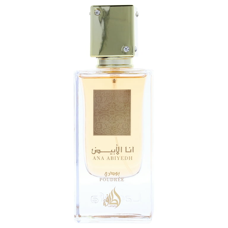 LATTAFA Ana Abiyedh Poudree, 2.04 oz EDP Spray, Floral Perfume