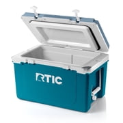 RTIC 32 QT Ultra-Light Hard-Sided Ice Chest Cooler, Deep Harbor and RTIC Ice, Fits 48 Cans