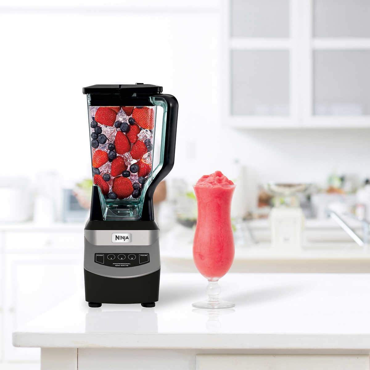 Ninja 1000 Watts Blender NJ600, Silver/Black, 72 Oz - Walmart.com