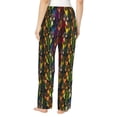 thumbnail image 3 of Daiia Colorful Dreamcatcher Women's Sleep Pant with Pockets and Drawstring,Pajama Pants-X-Large, 3 of 9