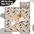 thumbnail image 4 of Dachshund and Flower Toddler Nap Mats for Kids Preschool,Sleeping Mat Bag or Kids,Toddler Sleeping Bag,Toddler Nap Mat or Daycare, 4 of 6