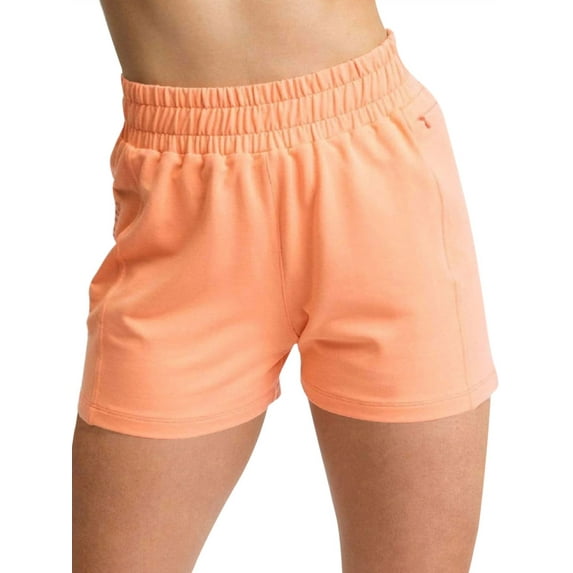 WLJ Women Solid Color High Waist Casual Workout Shorts With Pockets