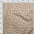 thumbnail image 3 of oneOone Velvet Light Beige Fabric Retro Dog Faces Fabric For Sewing Printed Craft Fabric By The Yard 58 Inch Wide, 3 of 5