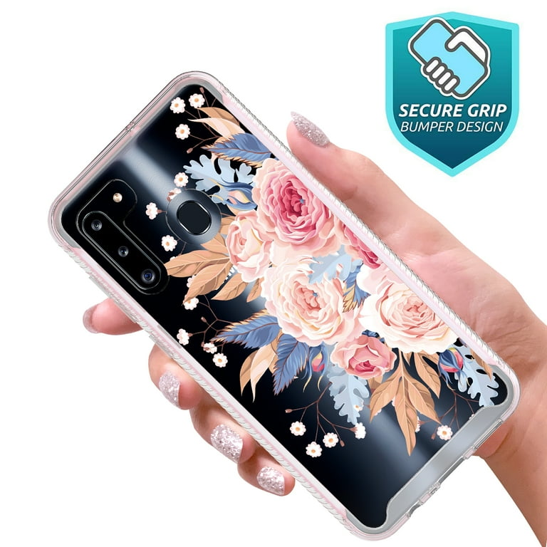 Samsung Galaxy A21 Case, Kaesar Graphic Design Shockproof Impact