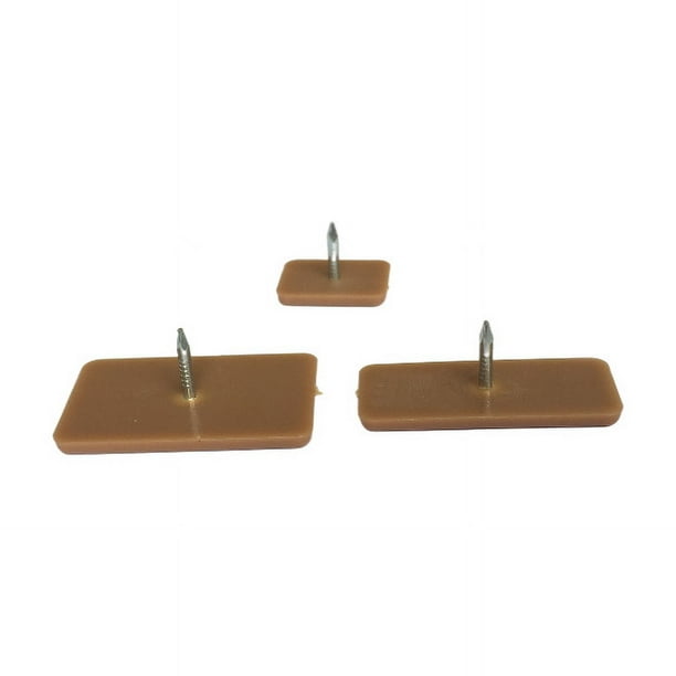 Clavo deslizante de plástico rectangular para muebles, clavo deslizante para cajón, clavo cuadrado pequeño