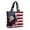 Multicolour1-L, variant on 250th Anniversary Usa Women's Patriotic American Flag Rose Quilted Tote Bags Mid Capacity Top Handle Shoulder Purses CasualTravel Bags for Women Daily Use