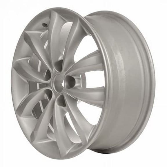 KAI 17 X 7 Reconditioned OEM Aluminum Alloy Wheel, All Painted Silver, Fits 2006-2009 Hyundai Azera
