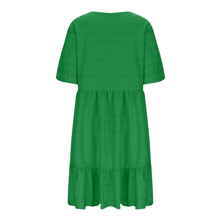 a line dress workwear Elegant Belted A Line Dress  Office Maxi Dress  Tiered Midi  Spring Fall  Workwear