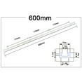 thumbnail image 1 of Aluminium Alloy 300-600Mm T-Track T-Slot Miter Jig Tools for Woodworking Router 600Mm, 1 of 9