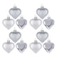 thumbnail image 2 of Apmemiss 36Pcs Valentines Day Decor Heart Ornaments Rose Gold Heart Shaped Baubles Ornaments for Valentine's Day Hanging Decorations or Wedding Anniversary Party Supplies Home Tree Decorations, 2 of 6