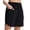 Black, variant on Women's 7'' Swim Board Shorts High Waisted Beach Shorts Modest Long Swim Bottoms with Liner and Pockets Quick Dry UPF50+ Black XXL