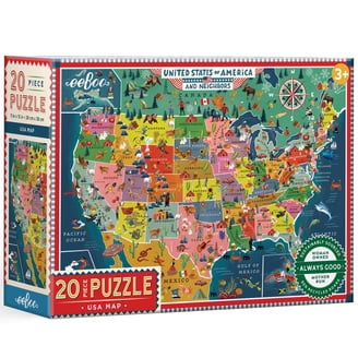 Learning Resources, World Foam Map Puzzle, 54 Extra-Soft Pieces, 3