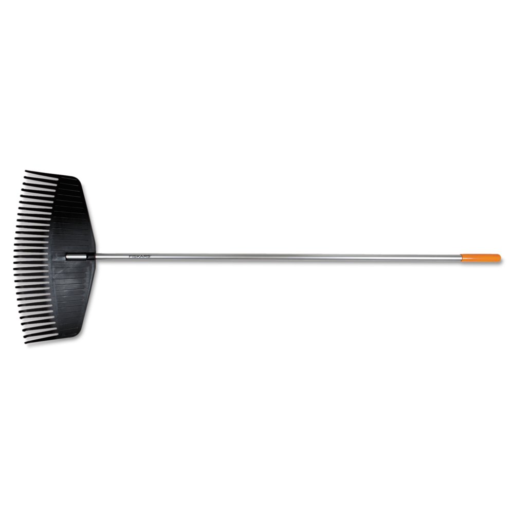 Fiskars 24" Leaf Rake with Cushioned Grip