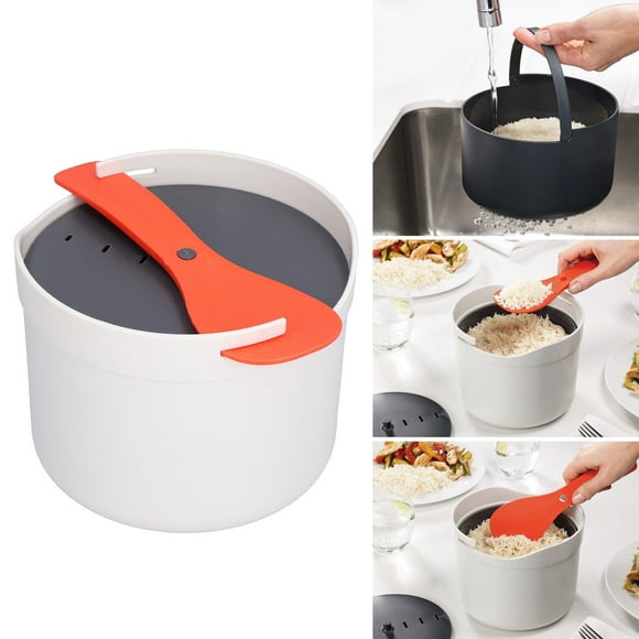 LYUMO Microwave Rice Cooker Set,Multifunctional Microwave Rice Cooker,Microwave Rice Cooker Multifunctional Microwave Rice Cooking Set For Home Kitchen Cooking