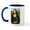 White/Navy Inside, variant on CafePress - Mona Lisa/Dachshund (BT4) Mug - 11 oz Ceramic Mug - Novelty Coffee Tea Cup