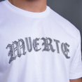 thumbnail image 2 of Hasta Muerte Elite Men DP Muerte OE Rhinestone Tee (White), 2 of 2