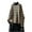 Gray, variant on Hrsba Mock Neck Sweaters for Women Striped Color Loose Orange White Long Sleeve Knit Pullover Sweater