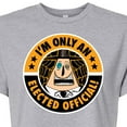 thumbnail image 3 of The Nightmare Before Christmas - Mayor Elected Official - Juniors Cropped Cotton Blend T-Shirt, 3 of 5