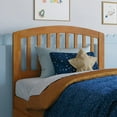 thumbnail image 5 of AFI Richmond Twin Wood Platform Bed with Footboard and Storage Drawers, Light Toffee, 5 of 14