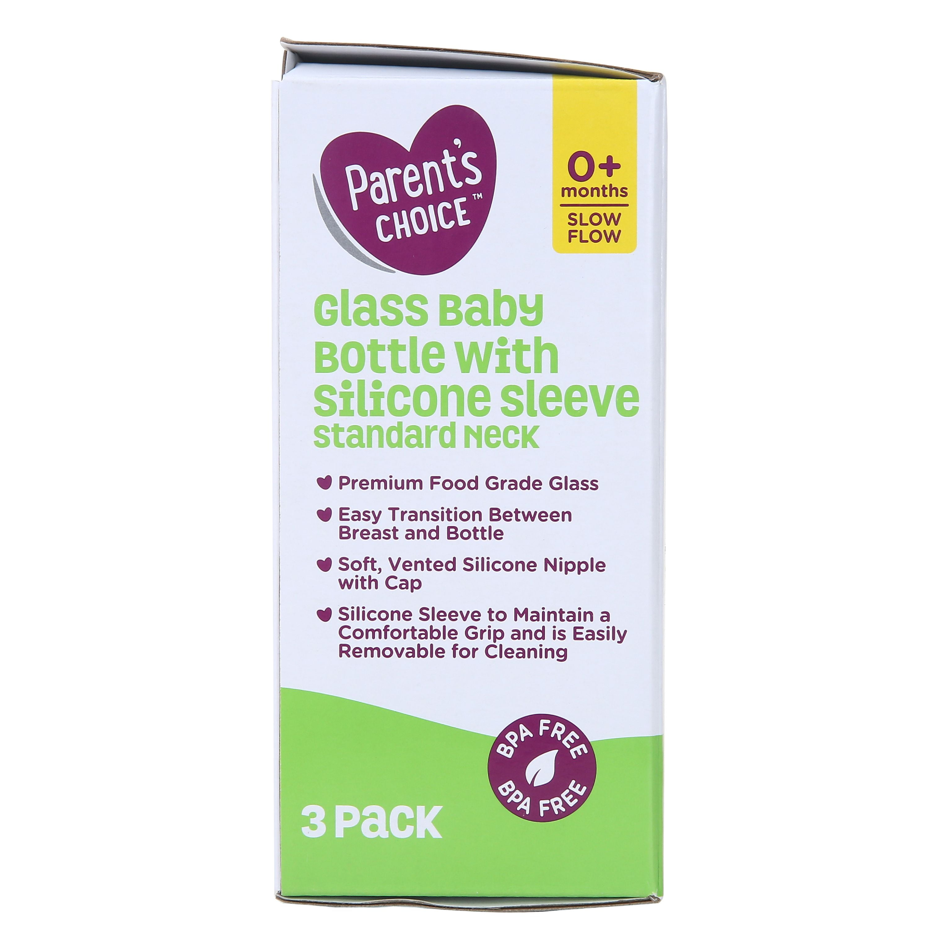 parents choice glass baby bottles