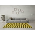 thumbnail image 3 of Ahgly Company Indoor Rectangle Abstract Yellow Contemporary Area Rugs, 4' x 6', 3 of 4
