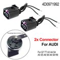 thumbnail image 3 of 2 Alternator Connector 2P Fuel Injector Plug Socket for Audi for VW for Skoda 4D0971992, 3 of 5