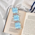 thumbnail image 4 of Kdxio Sea and Fish Print Metal Tassel Bookmarks,Perfect Gift for Art Lovers and Bookworms Metal Bookmarks for Women, 4 of 8