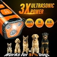 thumbnail image 2 of Dispositivo disuasorio de ladridos con ultrasonido 3X que incluye seis modos de entrenamiento y un alcance de siete metros siendo recargable humano y compacto para uso en interior y exterior, 2 of 8