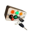 thumbnail image 4 of Interruptor de luz LED Montessori tablero ocupado, aprendizaje de madera habilidades motoras juguete botón interruptor juguetes sensoriales para Zulema tablero ocupado, 4 of 6