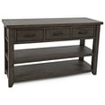 thumbnail image 4 of Jofran, Inc. Madison County Harris 3 Drawer Console - Barnwood, 4 of 9