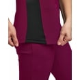 thumbnail image 5 of Green Town Scrubs for Women Scrub Set - Jogger Pant and Comfort Stretch V-Neck Top, 5 Pockets, Easy Care Uniforms, 5 of 8