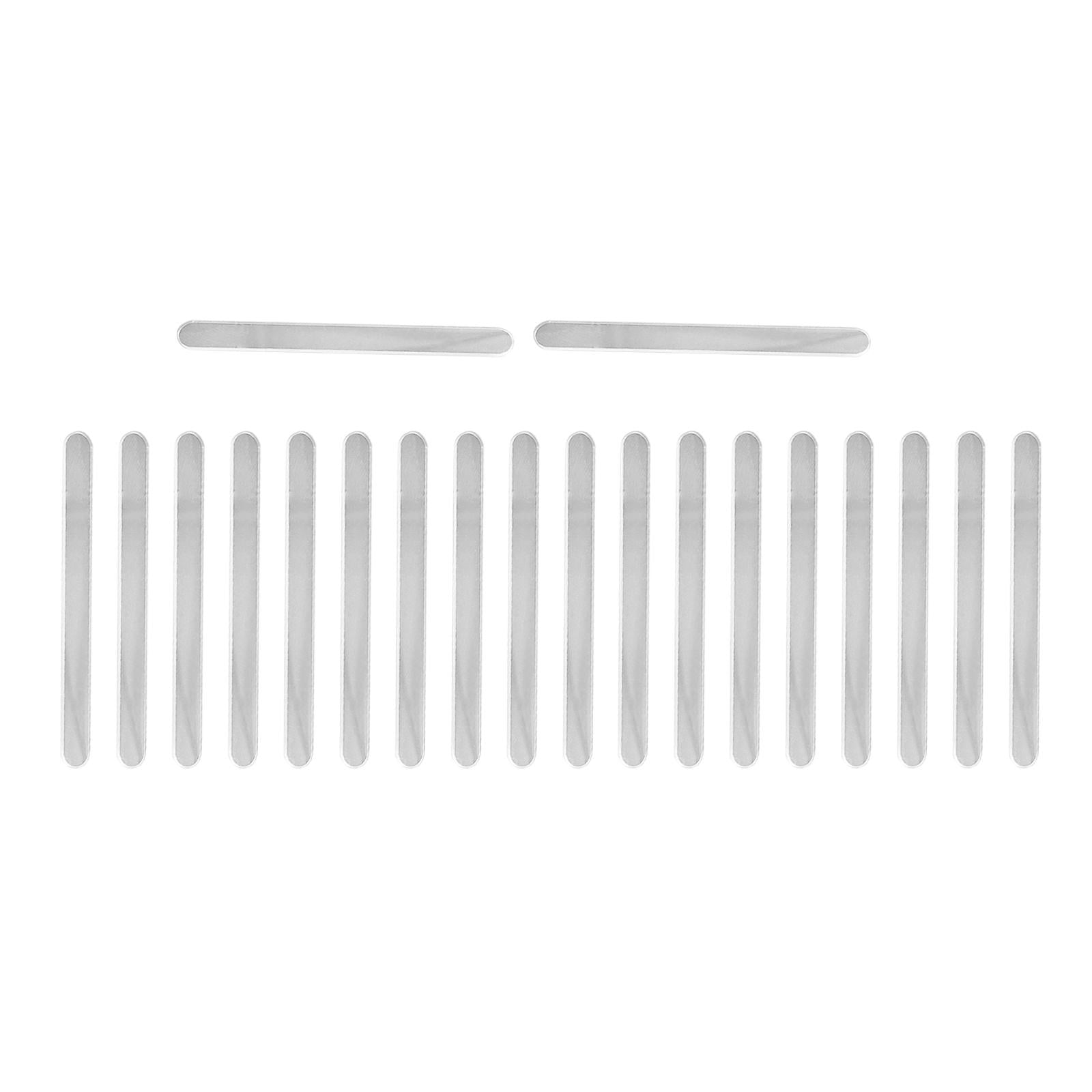 Esquirla 2x20x Popsicle Sticks, Sticks, Craft Sticks Candy Sticks Acrylic Craft Making Freezer Sticks, Ice Cream Sticks, for Kitchen Home , Clear, 3 3 Pcs