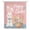 Pink, variant on Happy Easter Sheer Curtains 54" Long, Cute Bunny Colorful Eggs Spring Flowers Blue Purple Light Filering Curtains, Breathable Simi Curtain Privacy Drapes for Kitchen Bathroom Small Window Treatment