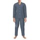 thumbnail image 3 of Balery White Dandelion Pijama para Hombre de Dos Piezas con Manga Larga, Conjunto de Dormir y Descanso Suave con Bolsillos-XX-Large, 3 of 7