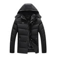 thumbnail image 2 of Chaqueta de algodón con forro de pelusa y engrosamiento de ocio de otoño e invierno para hombre Pompotops  oipoqjl21146, 2 of 4