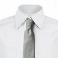 thumbnail image 3 of Necktie, Feminine Roses with Details, 3.7", Pale Taupe and Pearl, by Ambesonne, 3 of 4