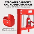 thumbnail image 3 of Garvee 12T Hydraulic H-Frame Shop Press, Adjustable Table with Stamping Plates, Red Finish, 3 of 7