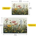 thumbnail image 4 of Dreamtimes Wildflowers Butterfly 1000 Piece Large Jigsaw Puzzle for Adults - Game Interesting Toys - Hand Made Puzzles Personalized Gift, 4 of 7