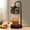 Pattern 4, variant on Candle Warmer Lamp with Timer Dimmer Autumn Floral Orange White Coral Flowers Leaves Summer Decor Botanical Candle Lamp Warmer for Jar Candle with 4 Bulbs Gifts for Women House Warming Gifts