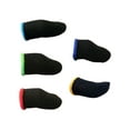 thumbnail image 1 of Juego de Fundas para las Yemas de los Dedos Sunnimix Fibra de Carbono 5 Piezas, 1 of 8