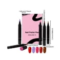 thumbnail image 4 of 5 Marker Nail Polish Pen Set, Five Colors Nail Polish Pen for Nails, 25ml Manicure Pen Set, DIY Nail Art Tool for Home Salon, 4 of 8