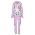 thumbnail image 6 of Hello Kitty Unisex Onesie Pajamas Zipper Jumpsuit Hooded One Piece Sleepwear for Family Mens Womens, 6 of 8