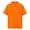 Orange, variant on Qudderr Kids Baby Pullover T-Shirt Short Sleeve Tops for Boys Girls Lapel Summer Tees Juniors Solid Colour Golf Shirt for 3-15T