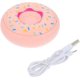 thumbnail image 1 of 1pc Caliente Donut Invierno Navidad Dibujos animados y USB Carga Mujeres Diseñado Bolsillo Frío Encantadores Calentadores Rosa Regalos Recargable Calentador Mano Calentadores eléctricos en Mini P, 1 of 5