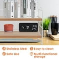 thumbnail image 5 of YOYTOO Desk Shelf Organizer, 2 Tier Desktop Organizers Storage Shelves Tabletop Bookshelf for Home Office, 5 of 9