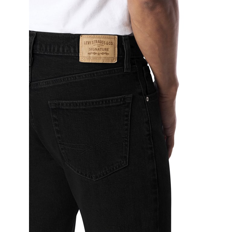 Levi Strauss Signature Men's Relaxed Taper Jeans photo 4