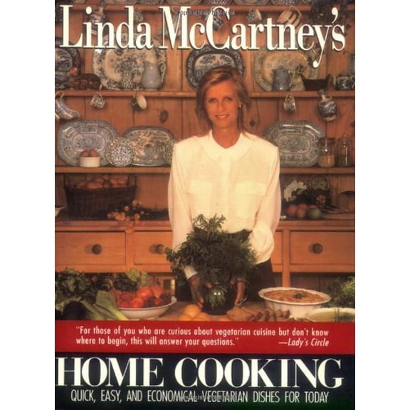 Pre-Owned Linda Mccartney's Home Cooking (Paperback) 1559701609 9781559701600