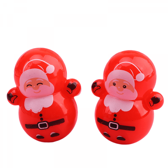 YSTINNG 2 Pieces Mini Tumbler Toy Cute Tumbler Wobbler Toys Desktop Decompression Toy for Baby Play and Adult Decompression Party Favors A311-001