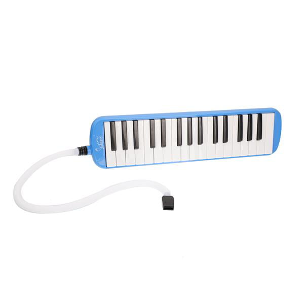 Other Wind Instruments Glarry 32-Key Melodica with Blowpipe & Blow Pipe Blue 